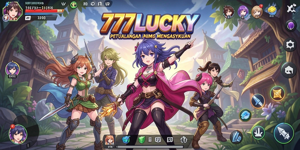 Gameplay menarik dari 777LUCKY yang penuh warna dan aksi.