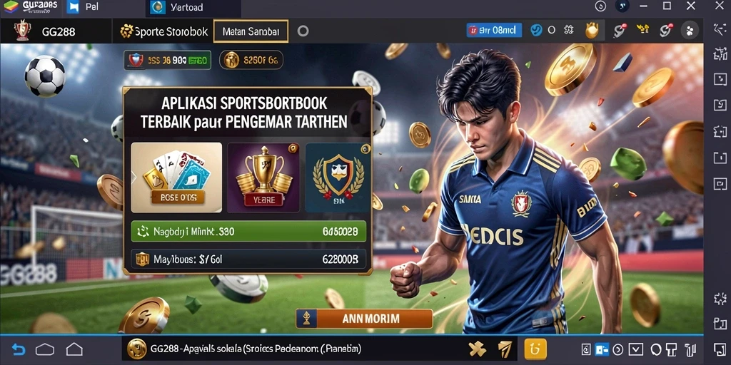 Tampilan gameplay menarik dari aplikasi Sportsbook GG288.