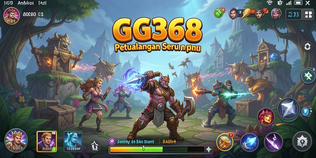 Tampilan gameplay petualangan yang seru dan menantang.