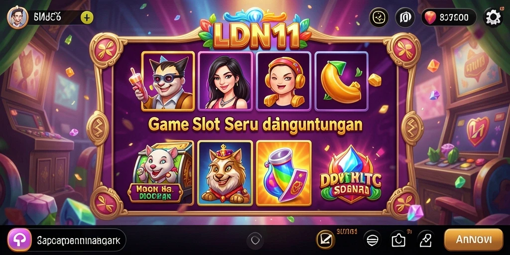 Tampilan utama LDN11 menampilkan gameplay Slot yang seru dan menarik.