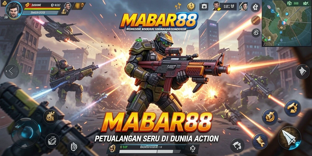 Tampilan gameplay seru MABAR88 dalam aksi penuh.