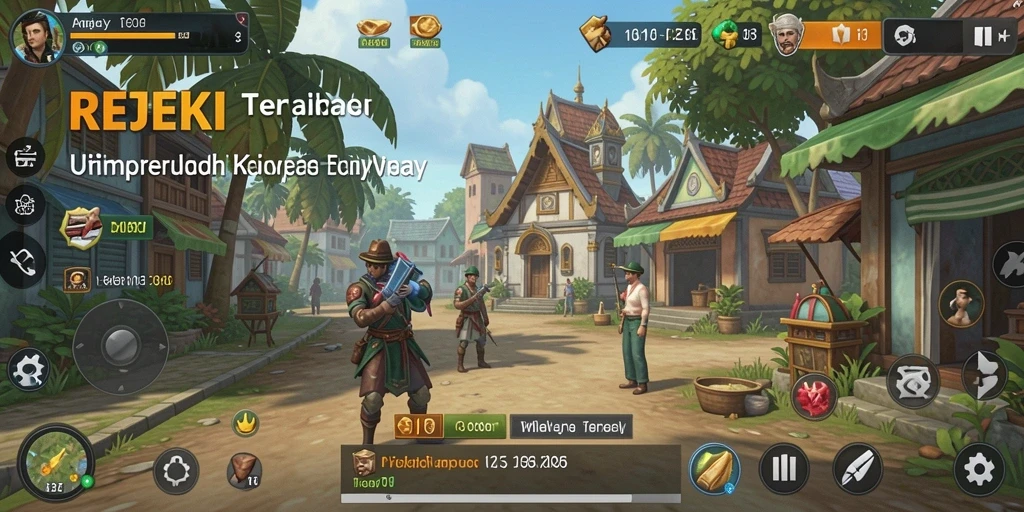 Tampilan antarmuka REJEKI yang sederhana dan informatif.