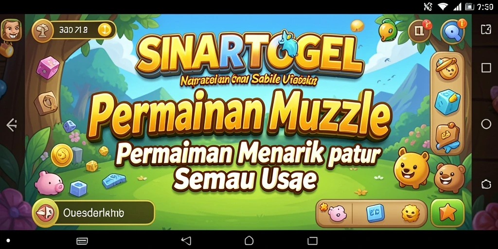 Tampilan gameplay SINARTOGEL yang seru dan menantang.