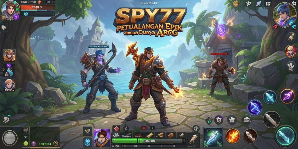 Gameplay ARPG menakjubkan dalam SPY77 yang penuh aksi.