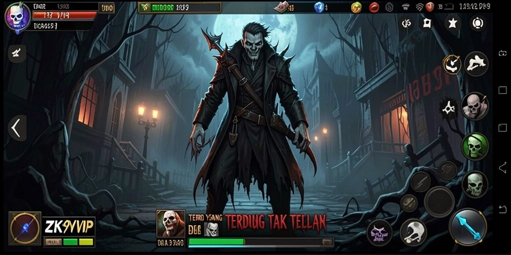 Gameplay ZK9VIP yang menegangkan dan menyeramkan.